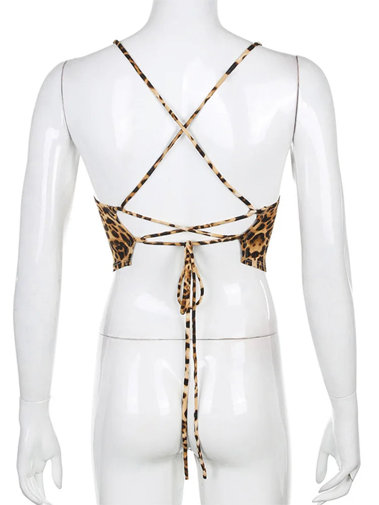 Leopard Pattern Women's Tank Top