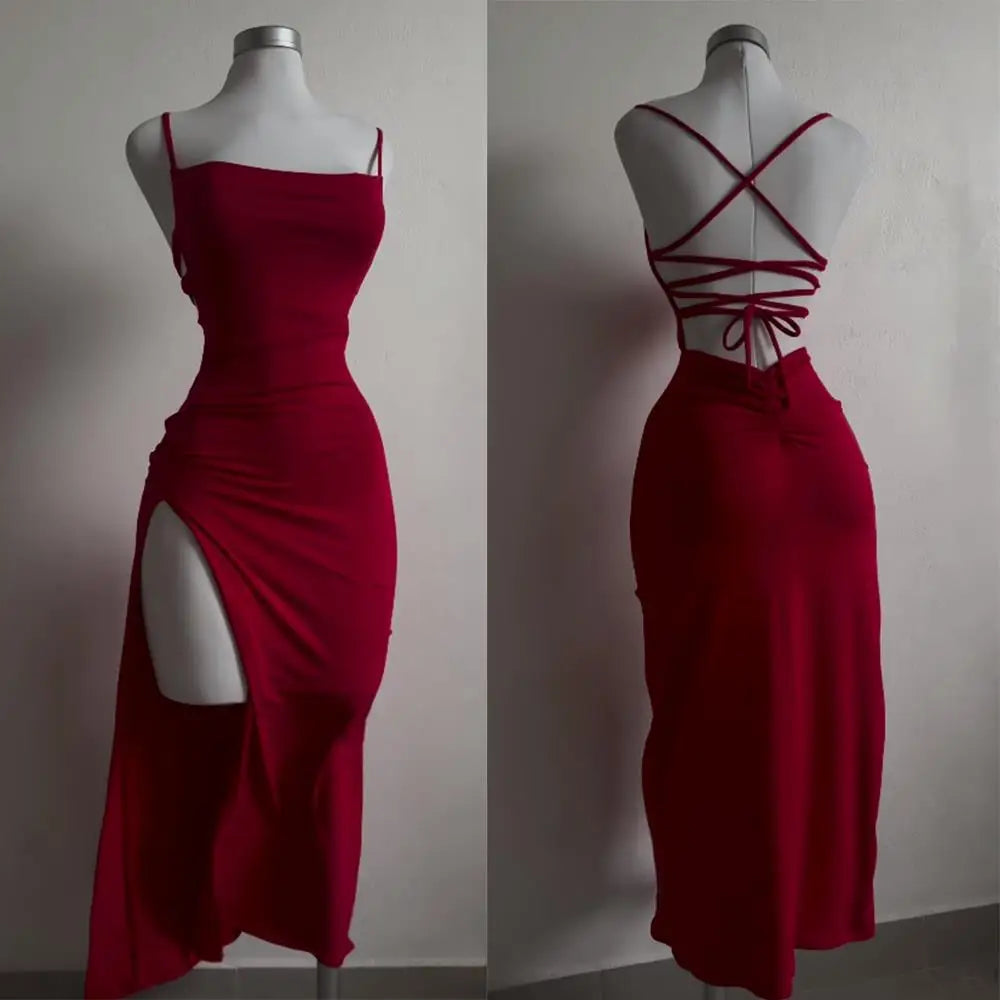 Women’s Halter Bodycon Mini Dress