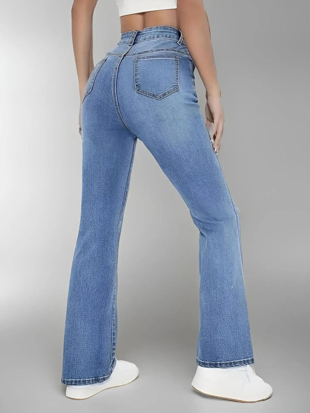 Lars High-Waisted Flare Jeans